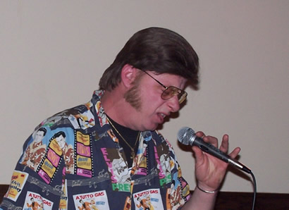 "Hoss" sings Suspicious Minds by Elvis Presley