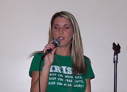 Kim sings Angel by Sarah McLachlan