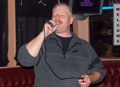 Monte sings Let's Get It On by Marvin Gaye