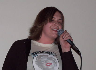 Amanda sings Let 'Er Rip by The Dixie Chicks