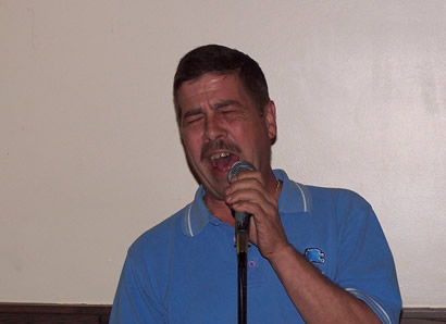Bill sings I Drink Alone by George Thorogood and The Destroyers