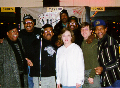 Tricia and Paul with the Contours and Miracles