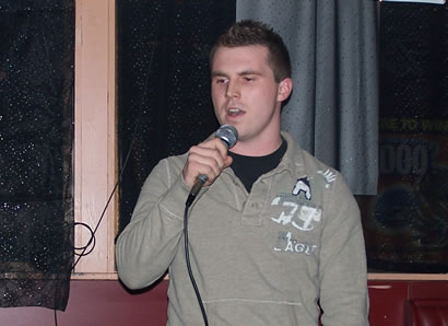 Matthew sings Somebody Like You by keith urban