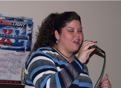 Stacey sings Last Dance by Donna Summer